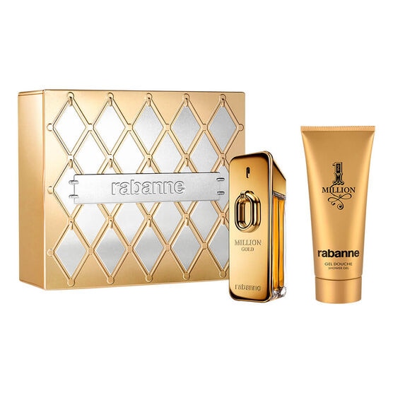 Kit Coffret Rabanne Million Gold Masculino Eau de Parfum Intense